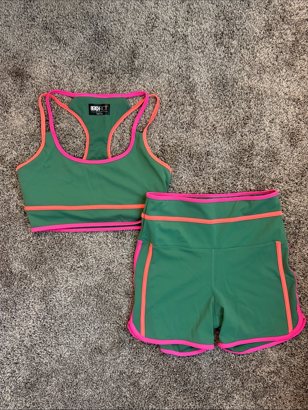 Beach Riot Racerback Top & Short Set